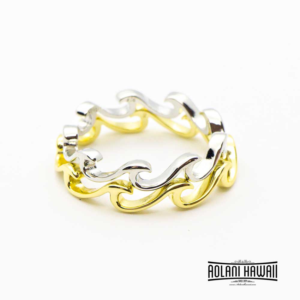 Petite Wave Sterling Silver Ring