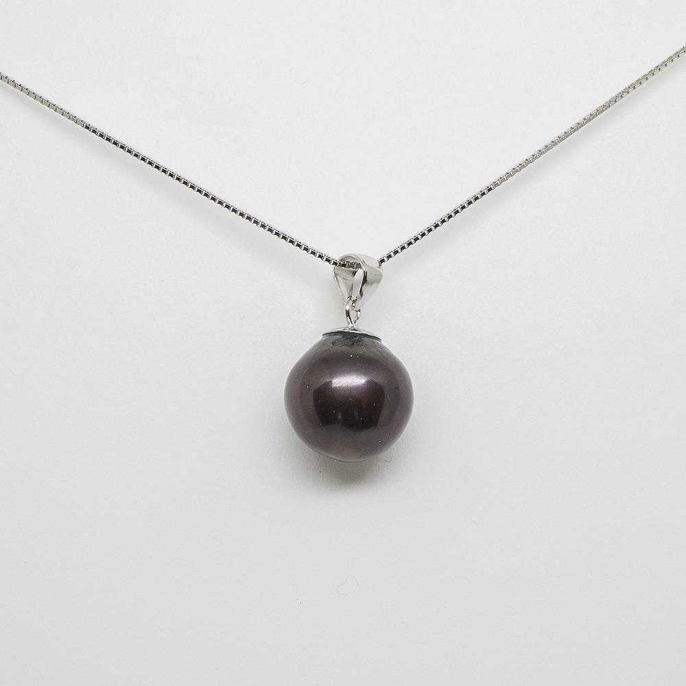 Pearl Necklace Pendant with Sterling Silver Chain