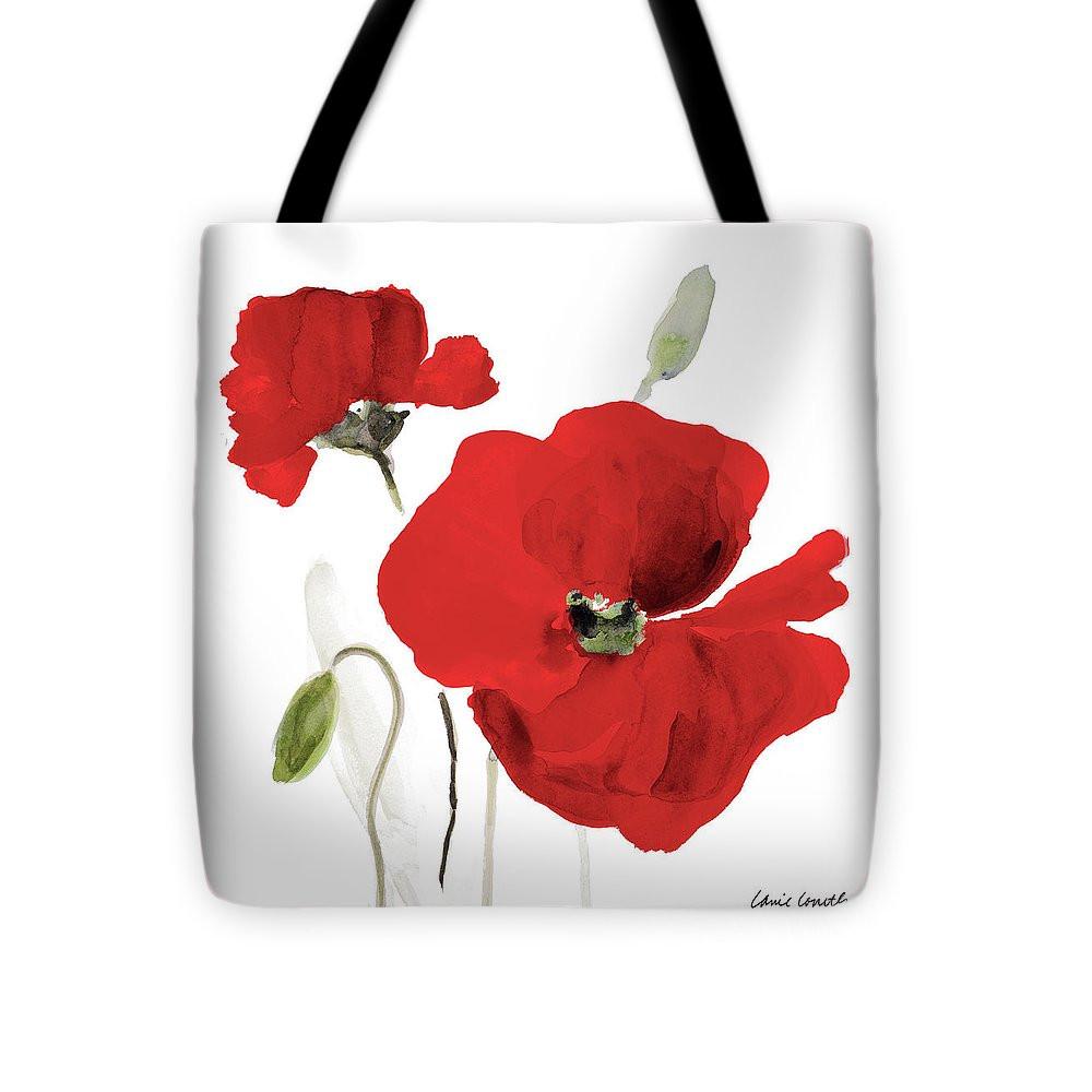 All Red Poppies I Tote Bag