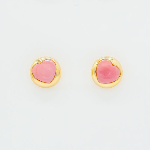 Queen Conch Shell Heart Earring