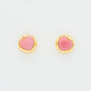 Queen Conch Shell Heart Earring