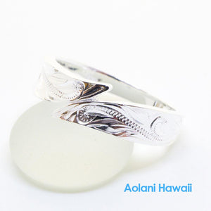 
            
                Load image into Gallery viewer, Hawaiian Jewelry Ring Sterling Silver Flat (Leave Shape, Flat style)
            
        