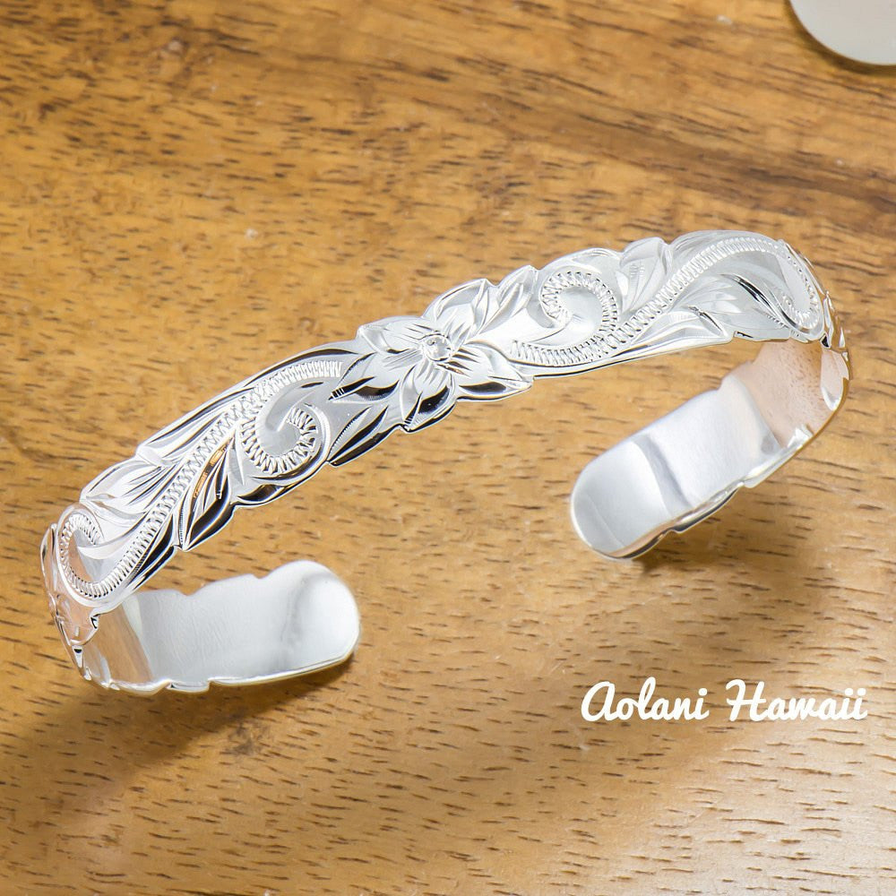Engraved silver bracelets 2025 for womens