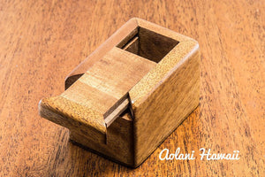 Hawaiian Koa Box for Keepsake Jewelry Gift - Aolani Hawaii - 4