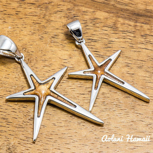 
            
                Load image into Gallery viewer, Hoku Starfish Pendant Handmade with 925 Sterling Silver (FREE Stainless Chain Included) - Aolani Hawaii - 2
            
        
