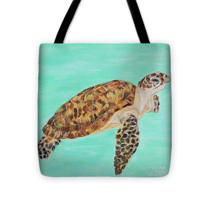Hawaiian Sea Turtle Honu I Tote Bag