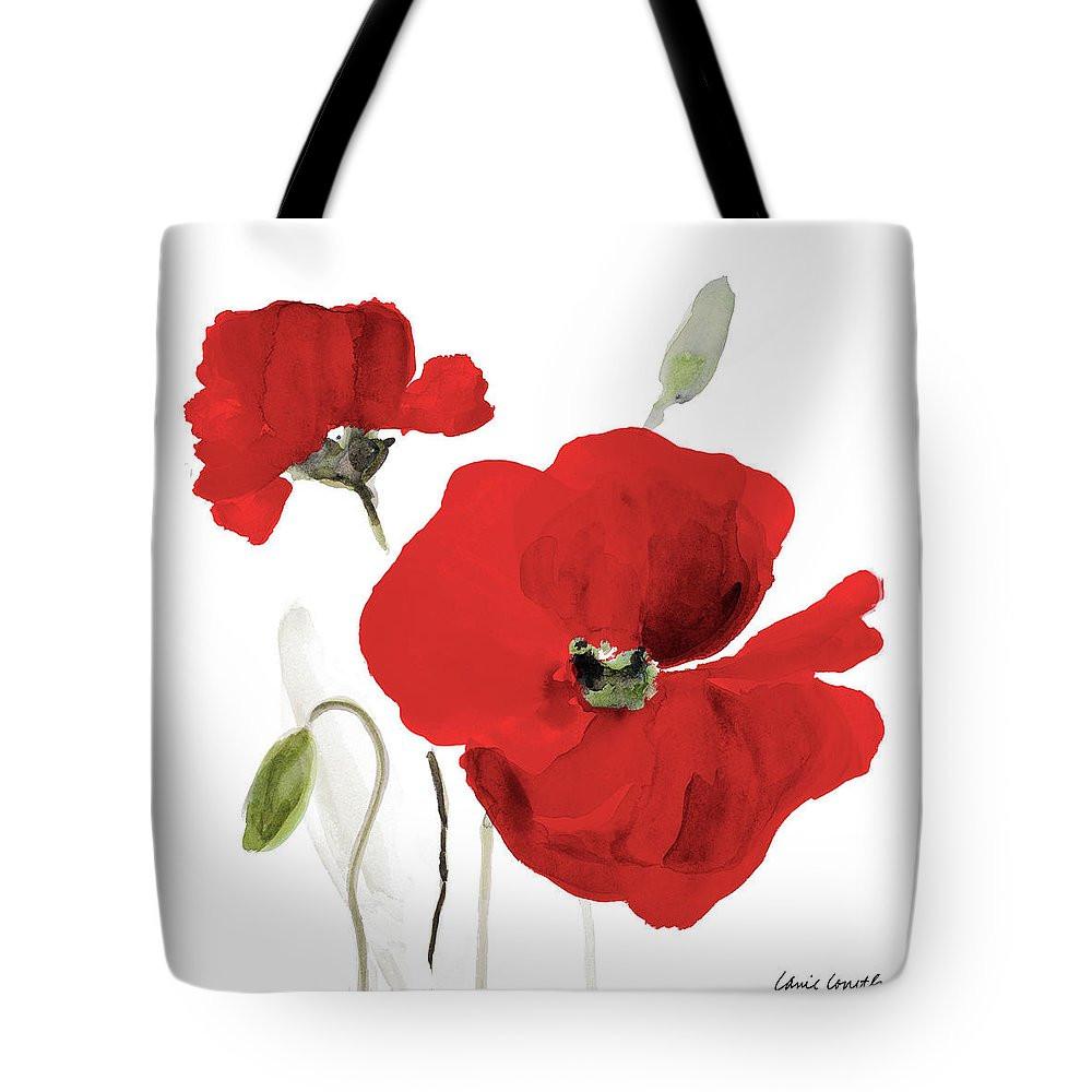 All Red Poppies I Tote Bag