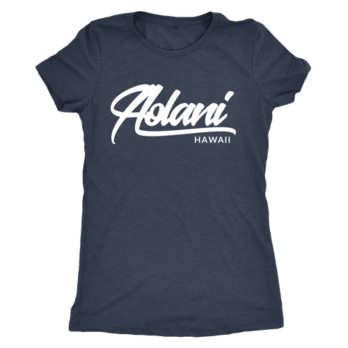 Womens Aolani Hawaii Logo Wear T-shirt