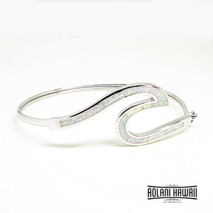 Ocean Wave Sterling Silver Bracelet