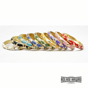 Enamel Bracelet Bangle - Starfish Style